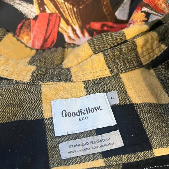 Upcycled Smashing Pumpkins Flannel | Mellon Collie 1995 | Oversized size  L - Picture 6 of 6